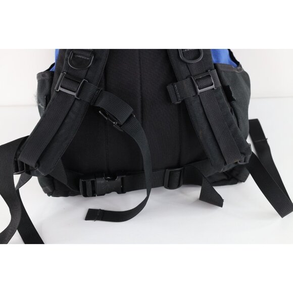 Vintage Lowe Alpine Contour Mountain 40 Distressed Outdoor Hiking Backpack Blue - Picture 11 of 16